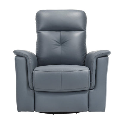 Homelegance  - Bristow Swivel Glider Reclining Chair in Blue gray - 9620BGY-1  view 6