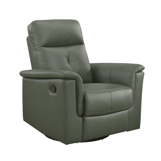 Homelegance  - Bristow Swivel Glider Reclining Chair in Green - 9620GRN-1  view 1