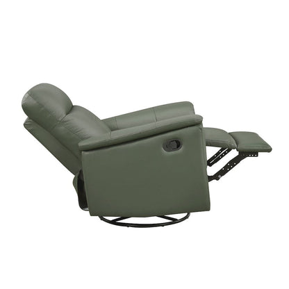 Homelegance  - Bristow Swivel Glider Reclining Chair in Green - 9620GRN-1  view 2