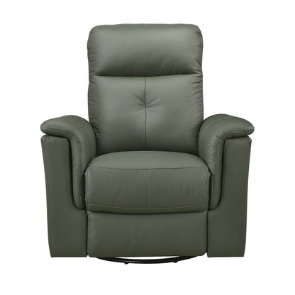 Homelegance  - Bristow Swivel Glider Reclining Chair in Green - 9620GRN-1  view 4