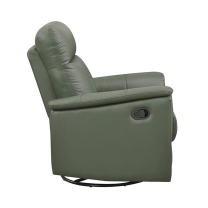 Homelegance  - Bristow Swivel Glider Reclining Chair in Green - 9620GRN-1  view 5
