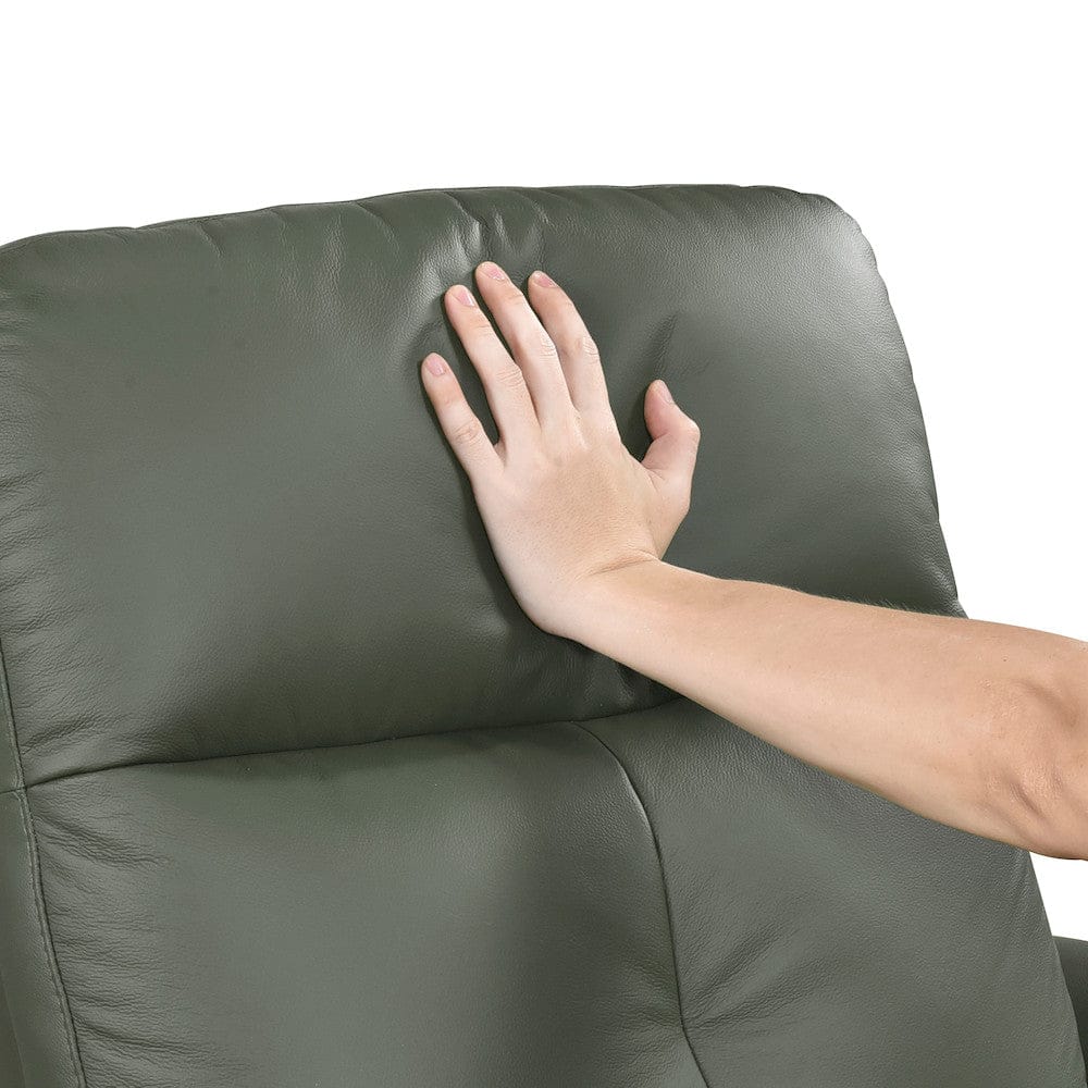 Homelegance  - Bristow Swivel Glider Reclining Chair in Green - 9620GRN-1  view 12