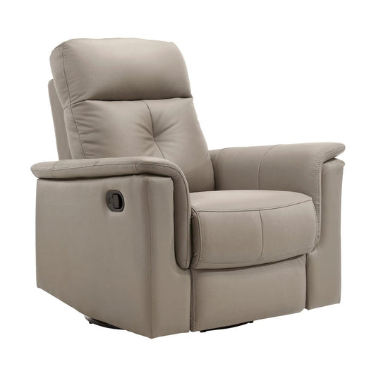 Homelegance  - Bristow Swivel Glider Reclining Chair in Latte - 9620LTE-1  view 2