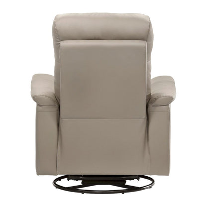Homelegance  - Bristow Swivel Glider Reclining Chair in Latte - 9620LTE-1  view 4