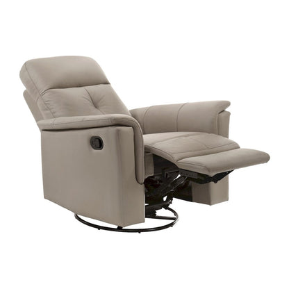 Homelegance  - Bristow Swivel Glider Reclining Chair in Latte - 9620LTE-1  view 5