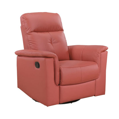 Homelegance  - Bristow Swivel Glider Reclining Chair in Red - 9620RED-1  view 1