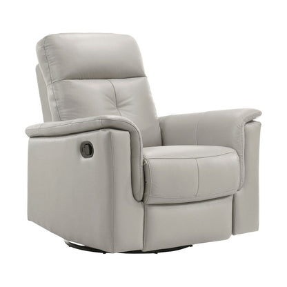 Homelegance  - Bristow Swivel Glider Reclining Chair in Silver - 9620SVE-1  view 1