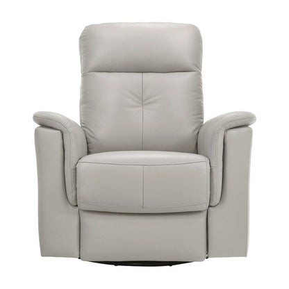 Homelegance  - Bristow Swivel Glider Reclining Chair in Silver - 9620SVE-1  view 2