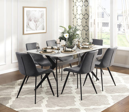 Homelegance  - Brixley Dining Table - 5916-63x  view 2