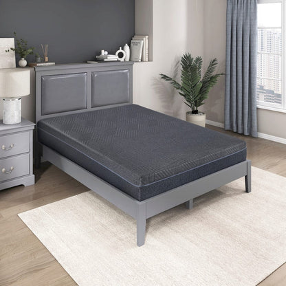 Homelegance  - Burnham 11" Eastern King Green Tea Gel-Infused Memory Foam Mattress in Gray - MT-UNG11EK  view 10