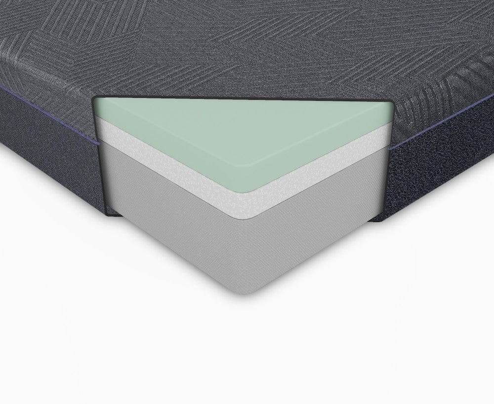 Homelegance  - Burnham 11" Queen Green Tea Gel-Infused Memory Foam Mattress in Gray - MT-UNG11Q  view 5