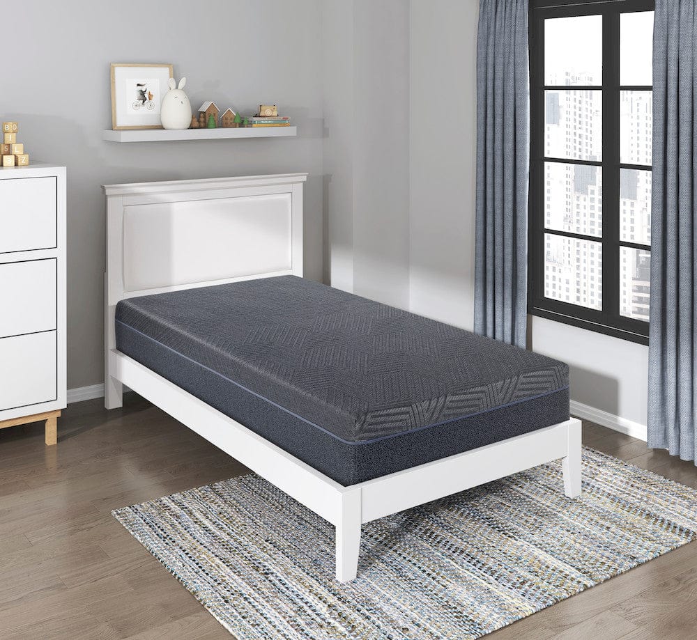 Homelegance  - Burnham 11" Twin Green Tea Gel-Infused Memory Foam Mattress in Gray - MT-UNG11T  view 6