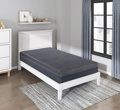 Homelegance  - Burnham 11" Twin Green Tea Gel-Infused Memory Foam Mattress in Gray - MT-UNG11T  view 6
