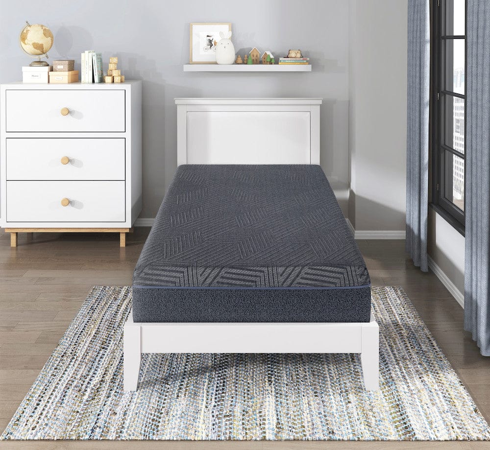 Homelegance  - Burnham 11" Twin Green Tea Gel-Infused Memory Foam Mattress in Gray - MT-UNG11T  view 7