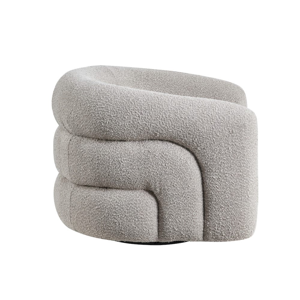 Homelegance  - Caldera Swivel Chair in Gray - 1019GY-1  view 7