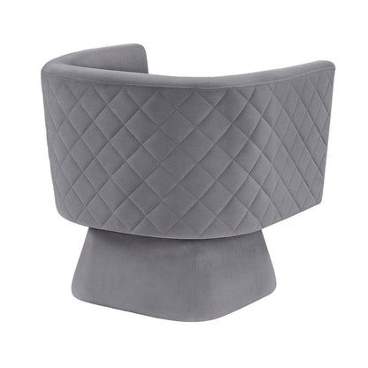 Homelegance  - Candace Swivel Chair in Gray - 1022GY-1  view 3