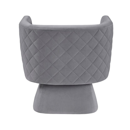 Homelegance  - Candace Swivel Chair in Gray - 1022GY-1  view 4