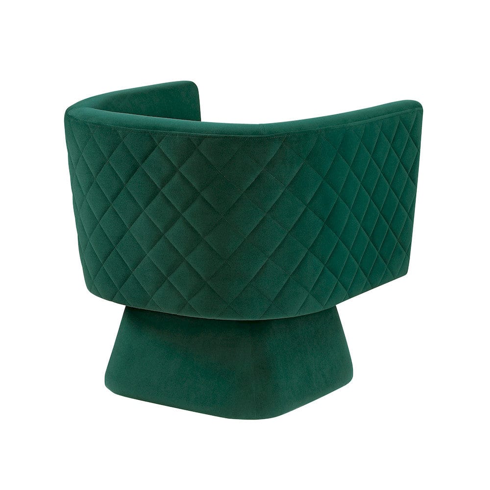 Homelegance  - Candace Swivel Chair in Green - 1022GN-1  view 5