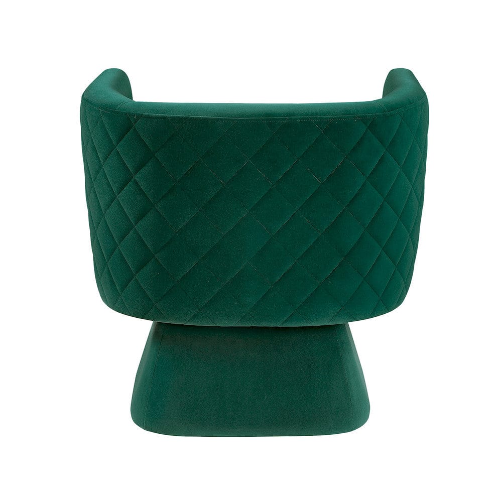 Homelegance  - Candace Swivel Chair in Green - 1022GN-1  view 6