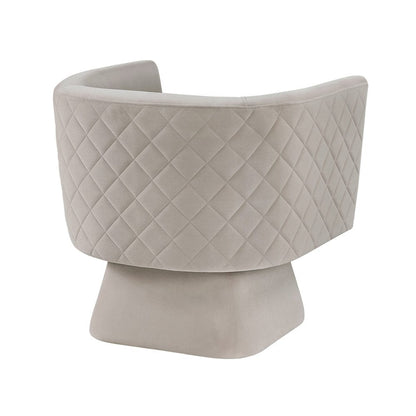 Homelegance  - Candace Swivel Chair in Taupe - 1022TP-1  view 4