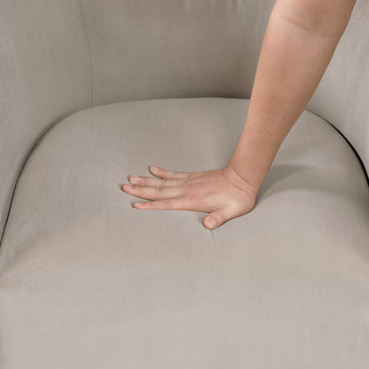 Homelegance  - Candace Swivel Chair in Taupe - 1022TP-1  view 6