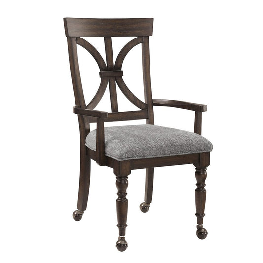 Homelegance  - Cardano Arm Chair W/ Casters - 1689-AC  view 1