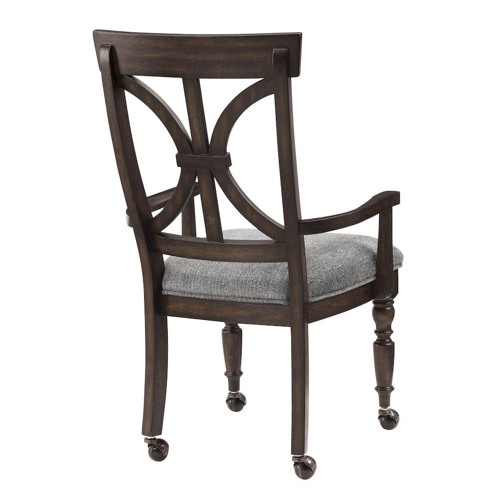 Homelegance  - Cardano Arm Chair W/ Casters - 1689-AC  view 3