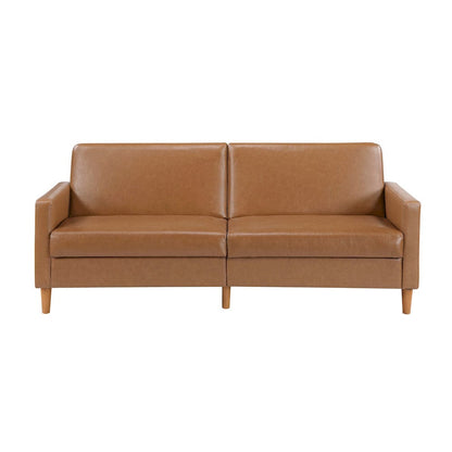 Homelegance  - Carlton Convertible Sofa Bed in Camel - 9730CAM-3CL  view 1