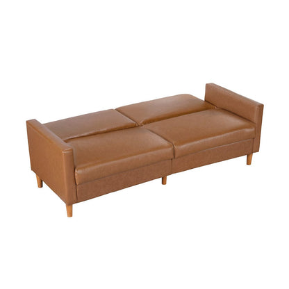 Homelegance  - Carlton Convertible Sofa Bed in Camel - 9730CAM-3CL  view 7