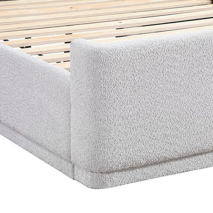 Homelegance  - Carmel Eastern King Platform Bed in Light gray - 2396LGK-1EKx  view 2