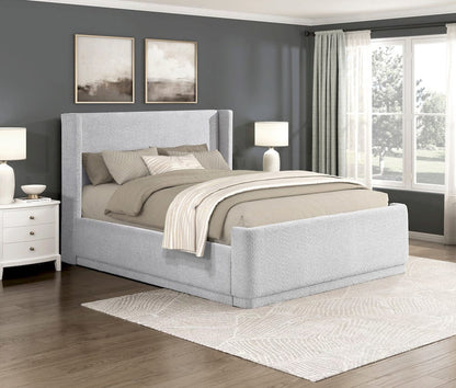 Homelegance  - Carmel Eastern King Platform Bed in Light gray - 2396LGK-1EKx  view 3