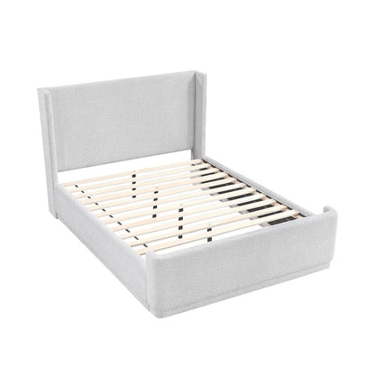 Homelegance  - Carmel Eastern King Platform Bed in Light gray - 2396LGK-1EKx  view 8