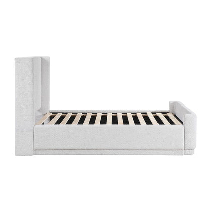 Homelegance  - Carmel Eastern King Platform Bed in Light gray - 2396LGK-1EKx  view 10