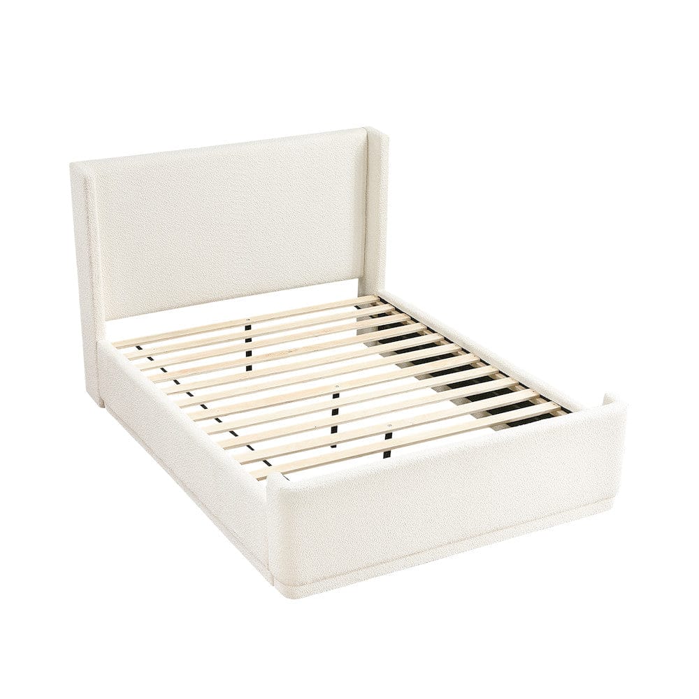 Homelegance  - Carmel Full Platform Bed in Beige - 2396BEF-1x  view 5