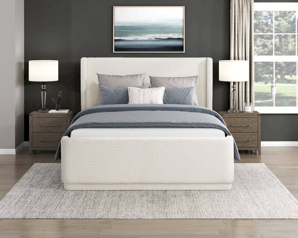 Homelegance  - Carmel Full Platform Bed in Beige - 2396BEF-1x  view 10
