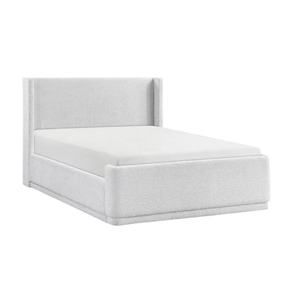 Homelegance  - Carmel Full Platform Bed in Light gray - 2396LGF-1x  view 1