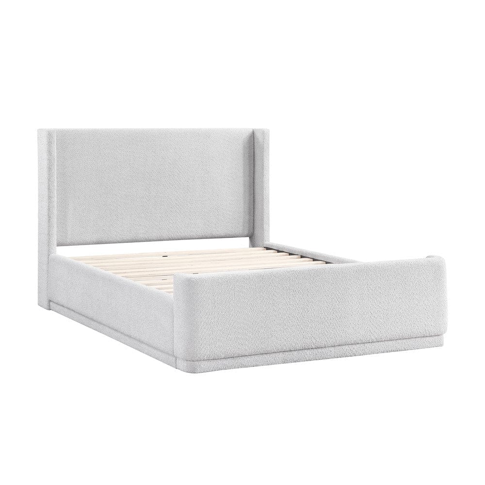 Homelegance  - Carmel Full Platform Bed in Light gray - 2396LGF-1x  view 5