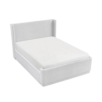 Homelegance  - Carmel Full Platform Bed in Light gray - 2396LGF-1x  view 6