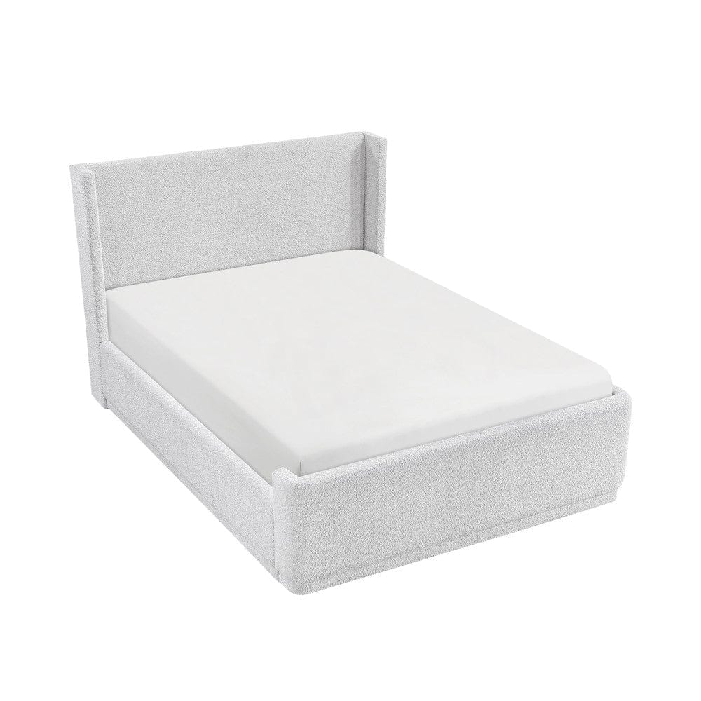 Homelegance  - Carmel Queen Platform Bed in Light gray - 2396LG-1x  view 7