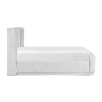Homelegance  - Carmel Queen Platform Bed in Light gray - 2396LG-1x  view 9