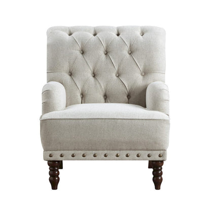 Homelegance  - Carol Accent Chair in Beige - 1270-1  view 1