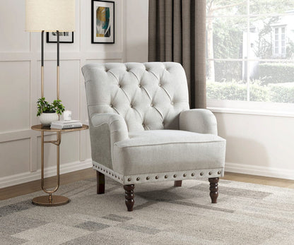 Homelegance  - Carol Accent Chair in Beige - 1270-1  view 5