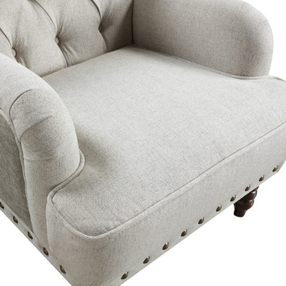 Homelegance  - Carol Accent Chair in Beige - 1270-1  view 7