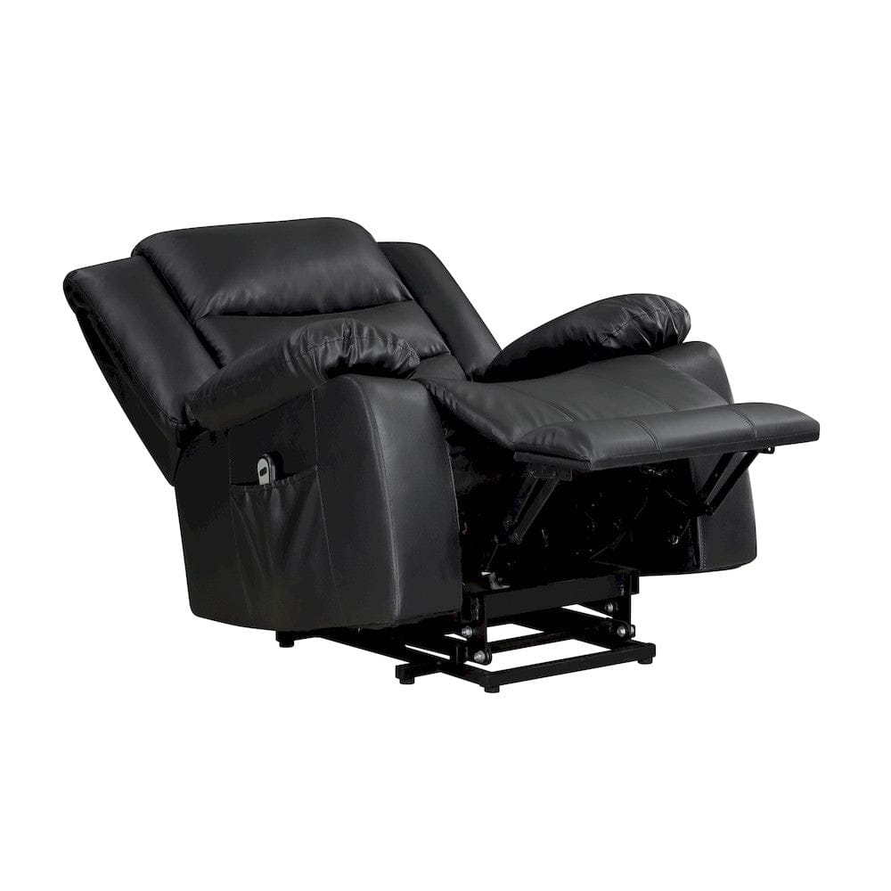 Homelegance  - Carson Power Lift Chair in Black - 9423BLK-1LT  view 2