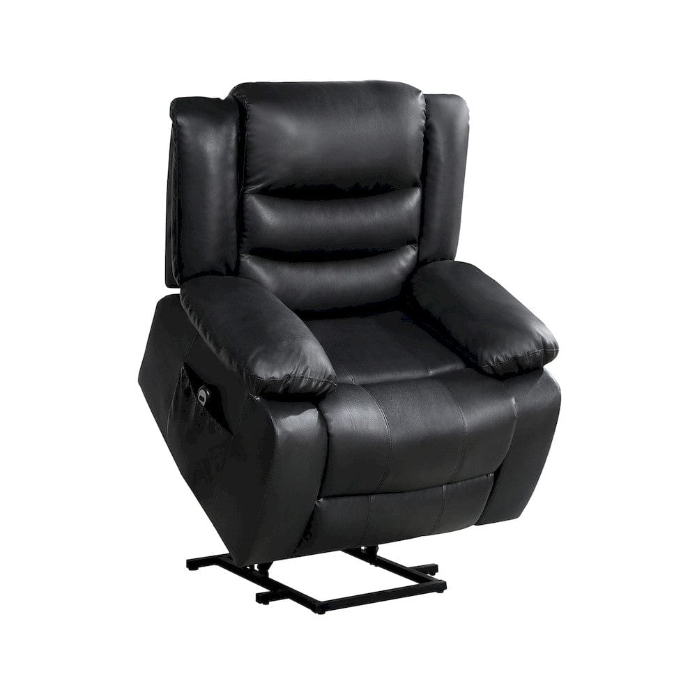 Homelegance  - Carson Power Lift Chair in Black - 9423BLK-1LT  view 3