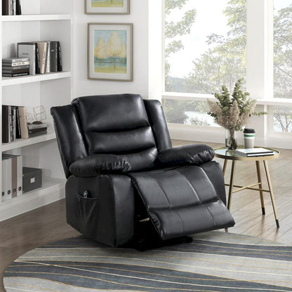 Homelegance  - Carson Power Lift Chair in Black - 9423BLK-1LT  view 9