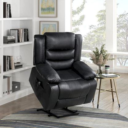 Homelegance  - Carson Power Lift Chair in Black - 9423BLK-1LT  view 10