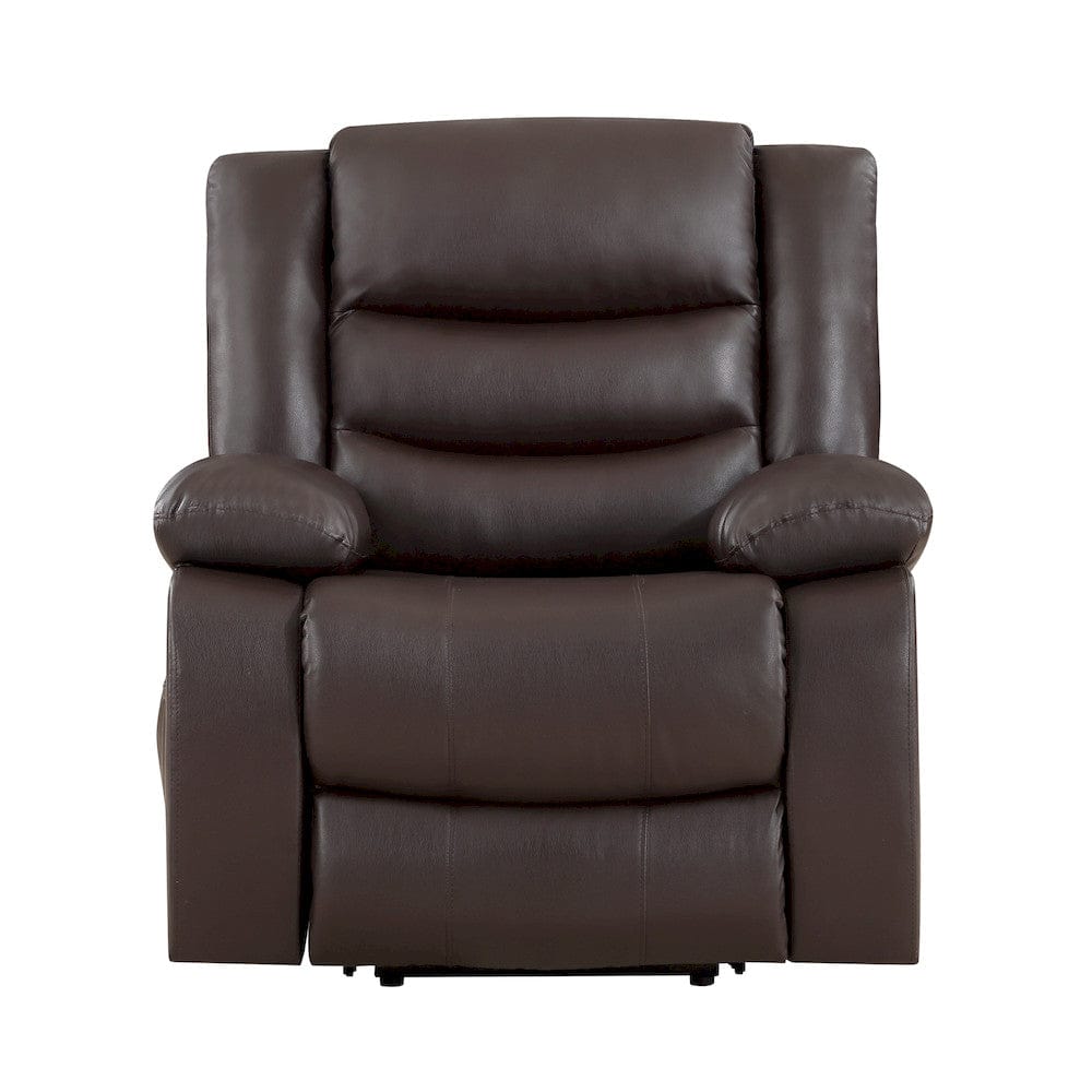 Homelegance  - Carson Power Lift Chair in Dark brown - 9423DBR-1LT  view 7