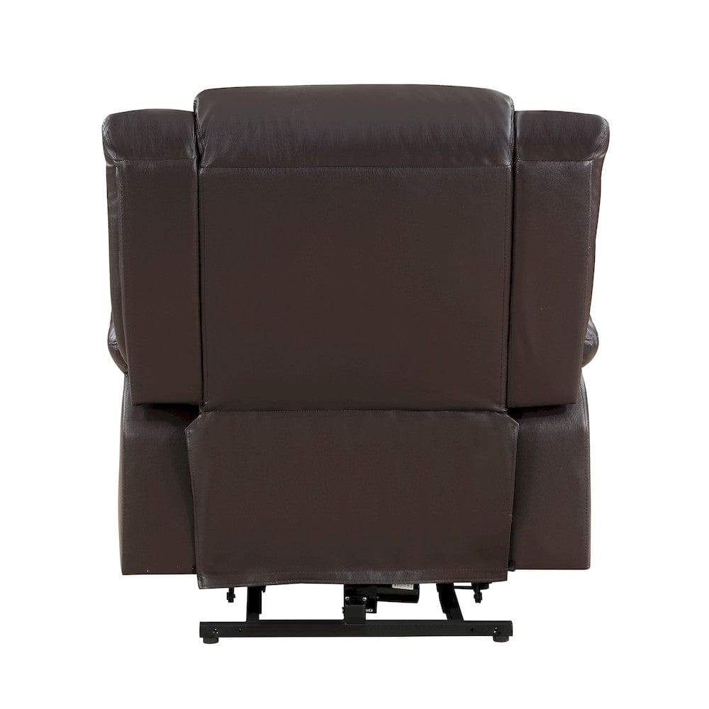 Homelegance  - Carson Power Lift Chair in Dark brown - 9423DBR-1LT  view 9