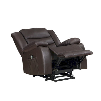 Homelegance  - Carson Power Lift Chair in Dark brown - 9423DBR-1LT  view 10